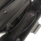 Gucci Vintage Turnlock 000 Felt Green Black 2-Way Shoulder Bag — view 6