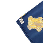 Hermes Carre 90 les Cles Key Scarf White Multicolor Silk
