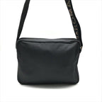 Fendi Nylon Shoulder Bag Black Logo Gold — view 3
