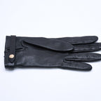 Louis Vuitton Gloves Black Lambskin Leather Gold — view 7