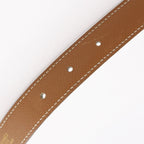 Hermes Constance Belt Reversible Veau Epsom Calf Gold Plated Brown Black — view 6