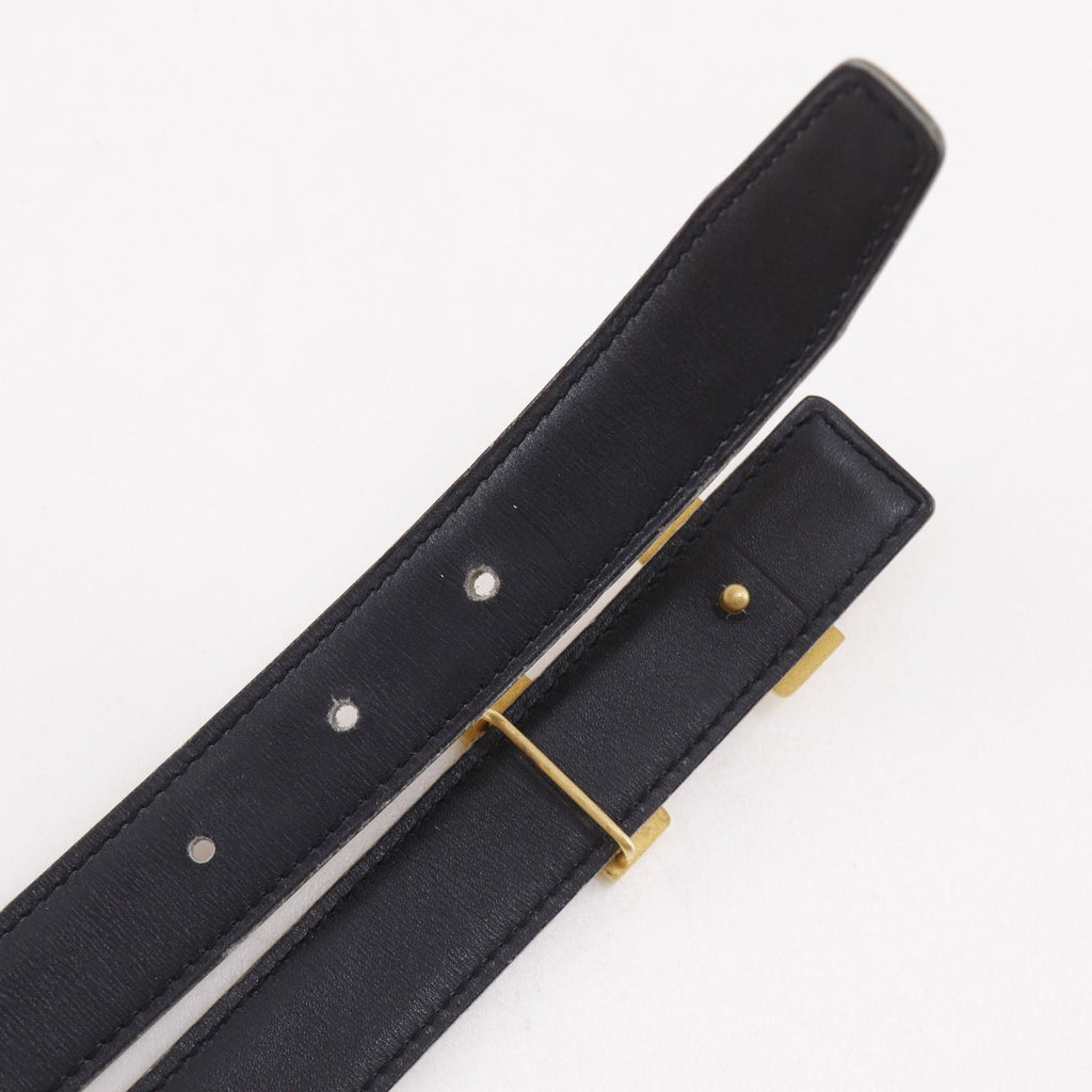 Hermes Constance Belt Reversible Veau Epsom Calf Gold Plated Brown Black — view 5
