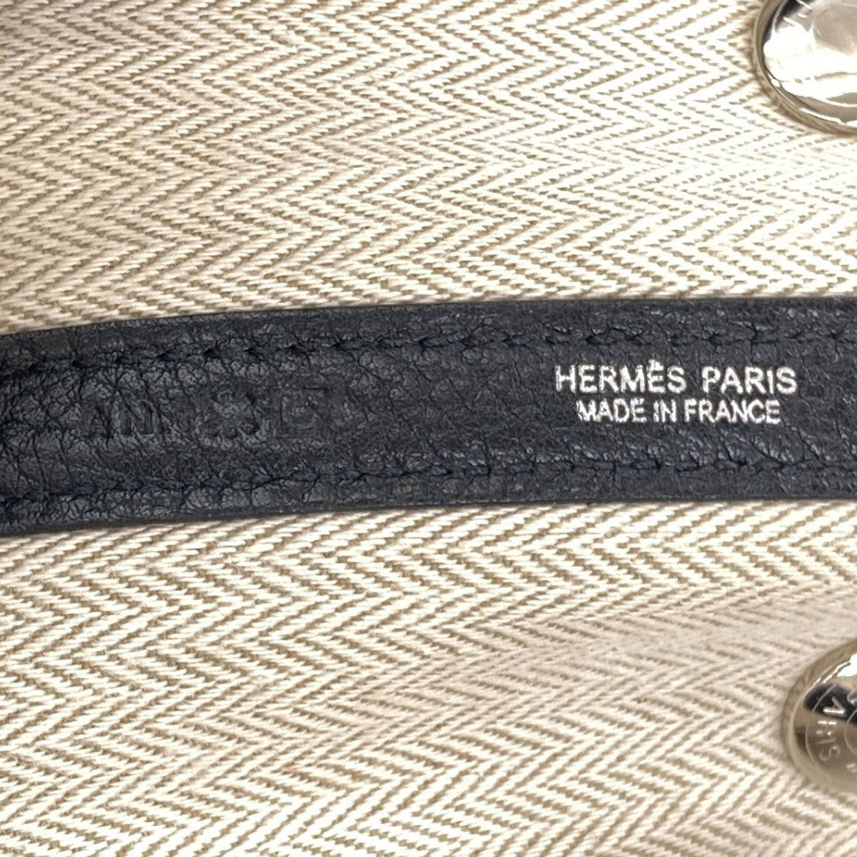 Hermes Garden Party TPM Silver Handbag Negonda — view 6