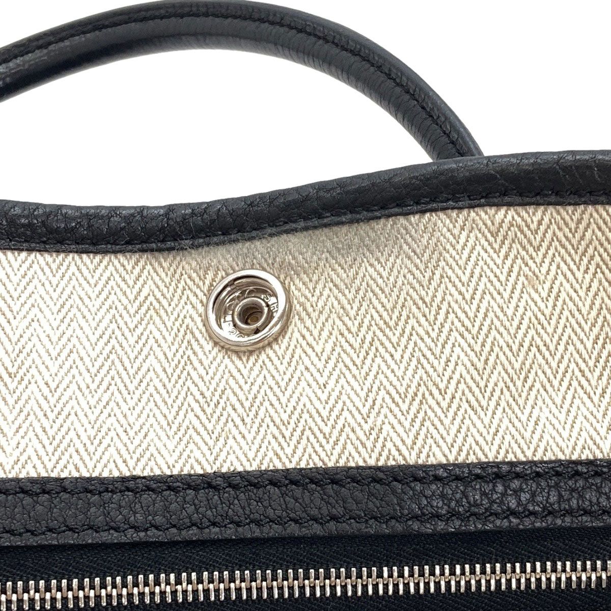 Hermes Garden Party TPM Silver Handbag Negonda — view 8