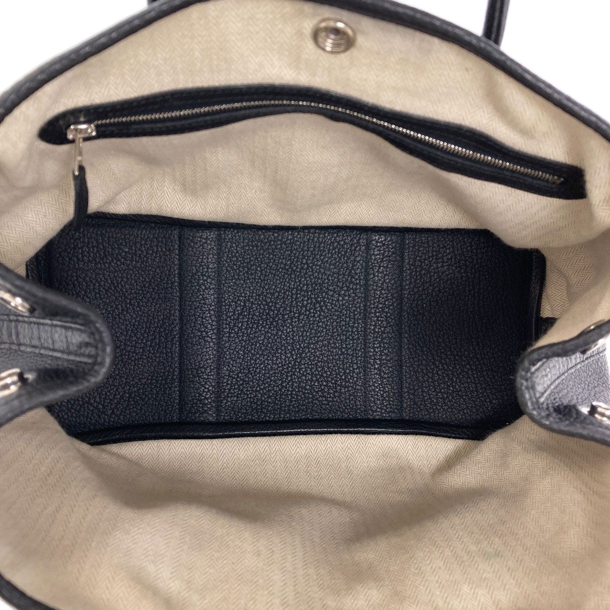 Hermes Garden Party TPM Silver Handbag Negonda — view 5