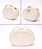 Dior 2-Way Shoulder Bag Crossbody Oval CD Signature — view 2