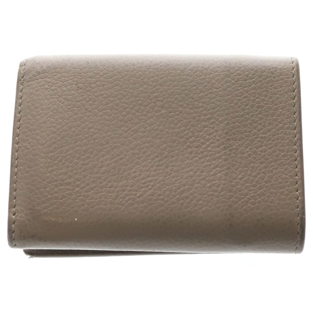 Saint Laurent Paris Wallet Origami Cassandra Tiny Beige — view 2