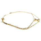 Celine Triomphe Suspenders Bracelet Gold — view 3