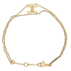 Celine Triomphe Suspenders Bracelet Gold — view 2