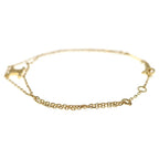 Celine Triomphe Suspenders Bracelet Gold — view 4