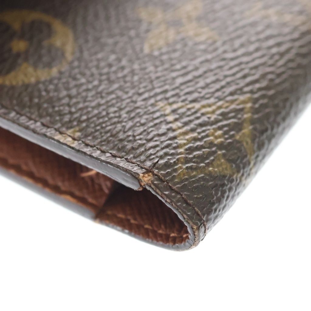 Louis Vuitton Monogram Portefeuille Sarah Wallet Brown — view 6