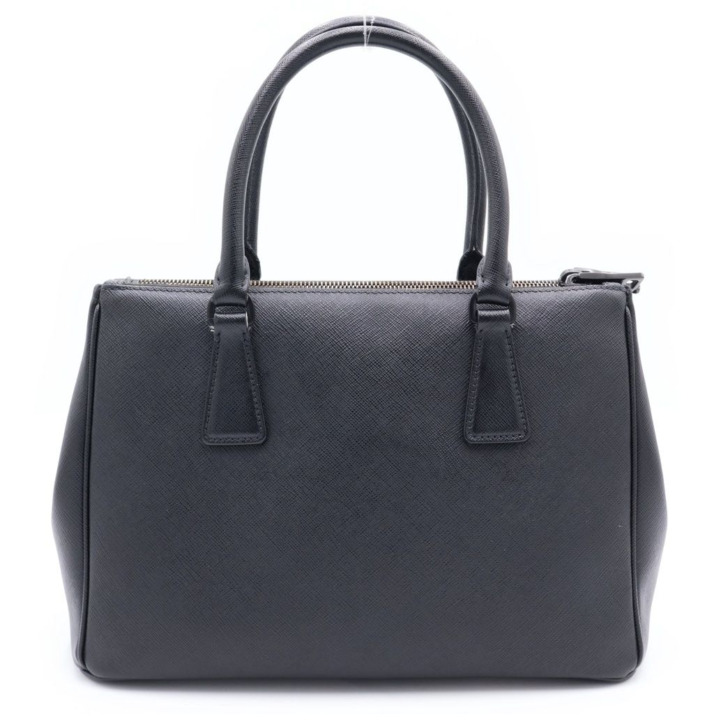 Prada Galleria Saffiano Leather 2-Way Shoulder Bag Black — view 2