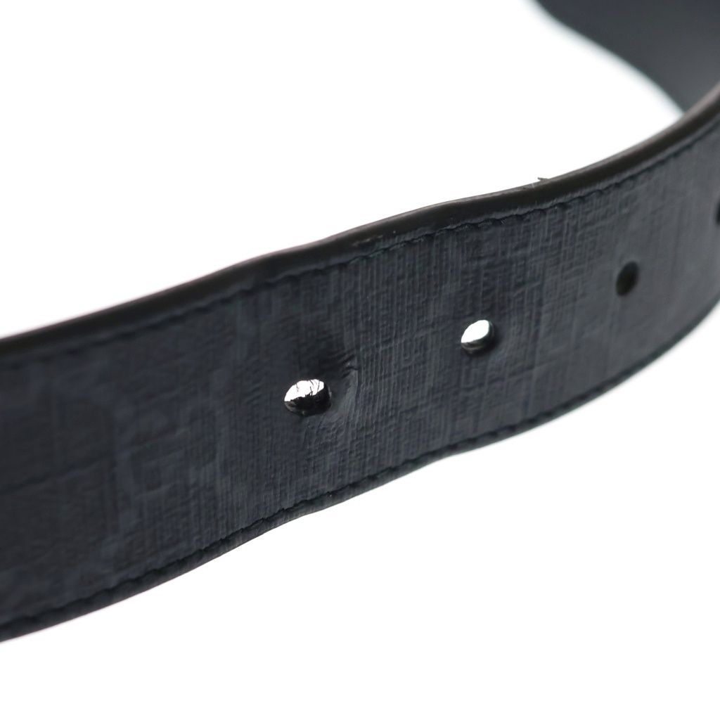 Gucci Interlocking Belt with Detail Black — view 6