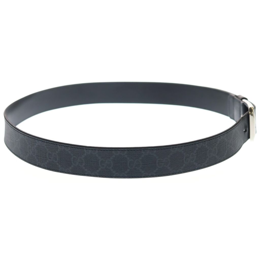 Gucci Interlocking Belt with Detail Black — view 3