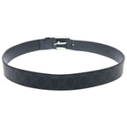 Gucci Interlocking Belt with Detail Black — view 2