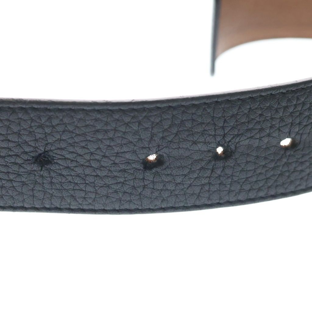 Louis Vuitton LV Initial Ceinture Reversible Leather 40 Black Brown Belt — view 5