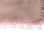 Louis Vuitton Shawl Monogram Shine Silk Pink Scarf — view 3