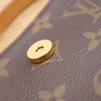 Louis Vuitton Monogram Pochette Florentine Waist Bag Leather Brown — view 8