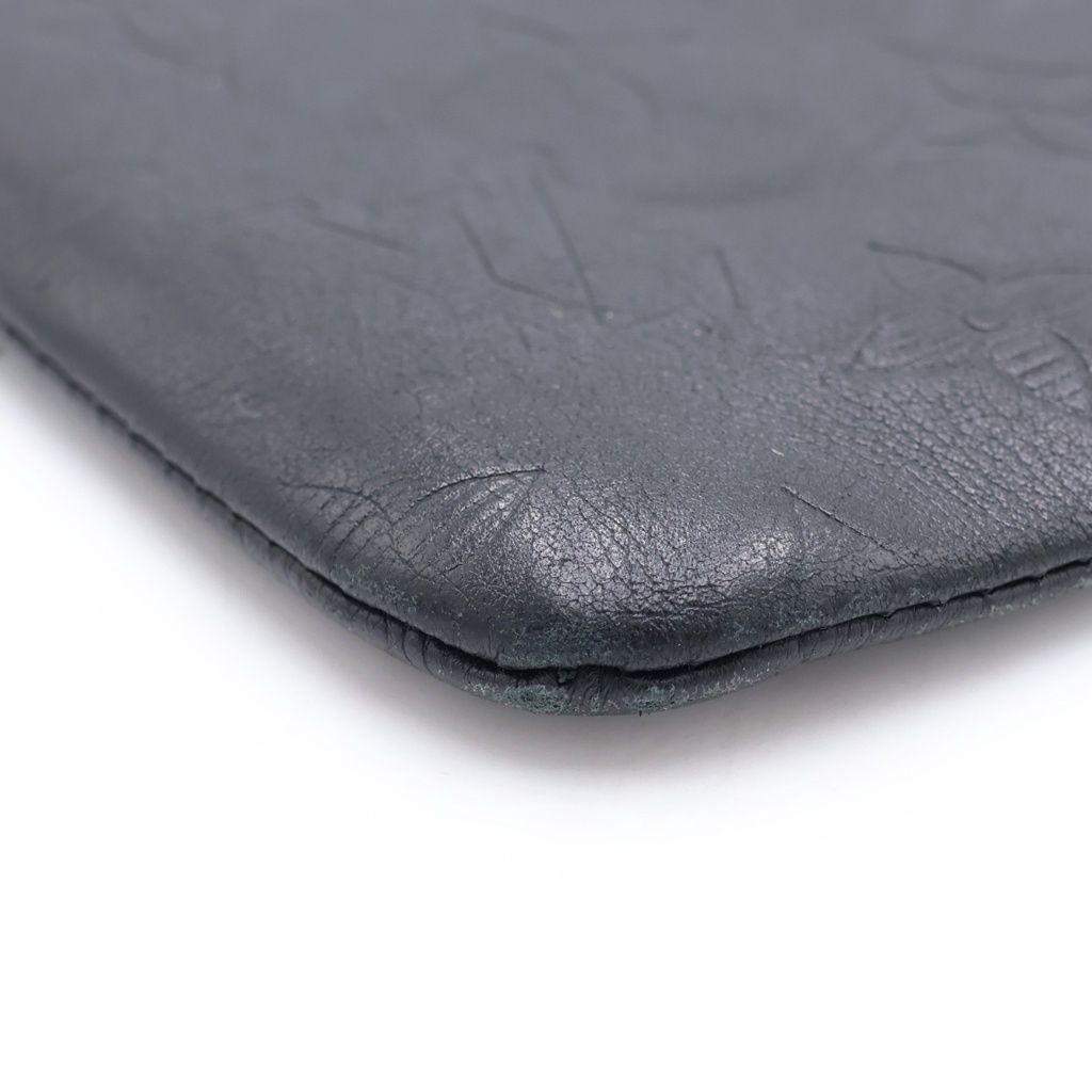 Louis Vuitton Monogram Shadow Discovery Clutch Black — view 6
