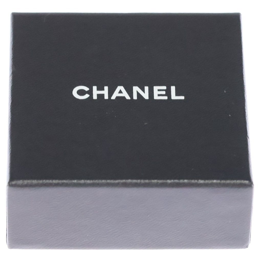 Chanel CC Logo Acorn Motif Earrings Silver Yellow — view 6