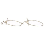 Hermes Loop MM Hoop Earrings 925 Sterling Silver — view 3