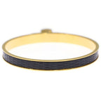 Hermes Kelly Bangle Bracelet Gold Black — view 2