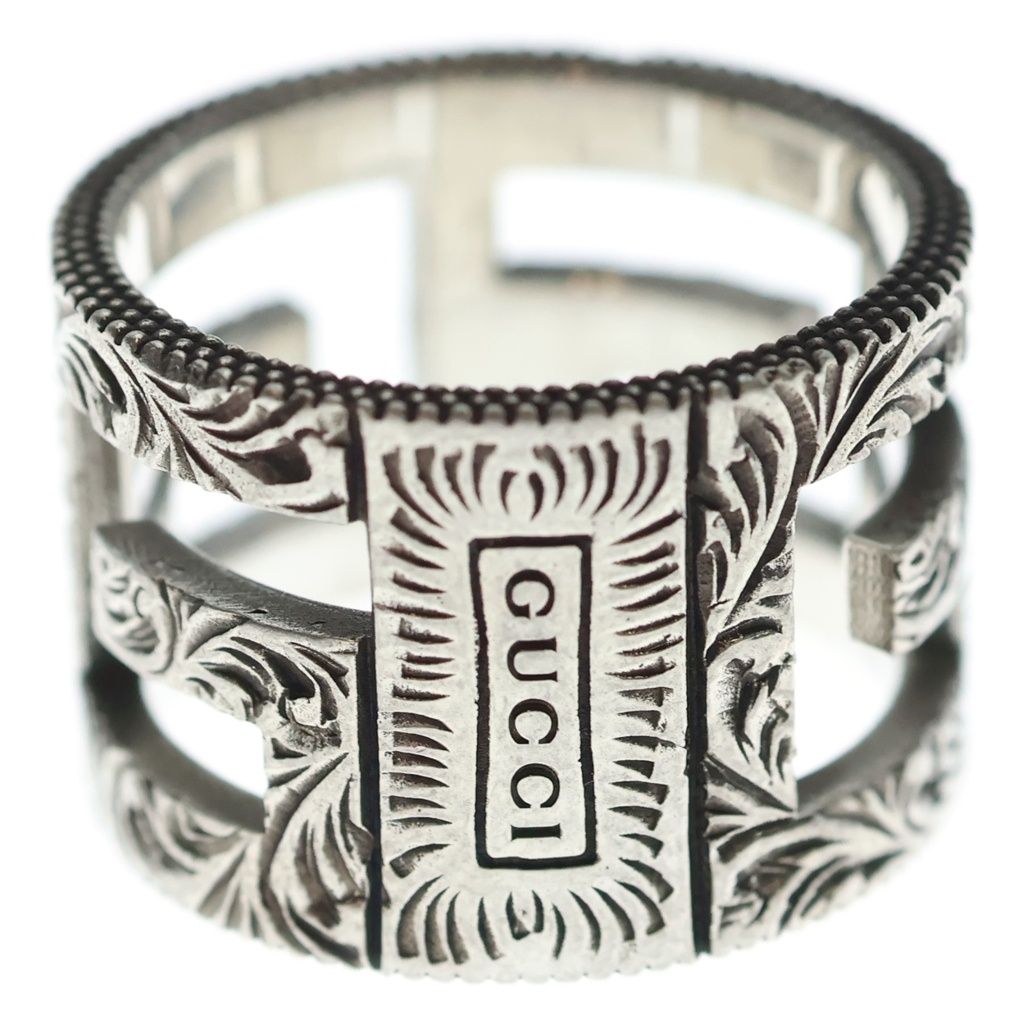 Gucci Cube Sterling Silver Ring — view 2