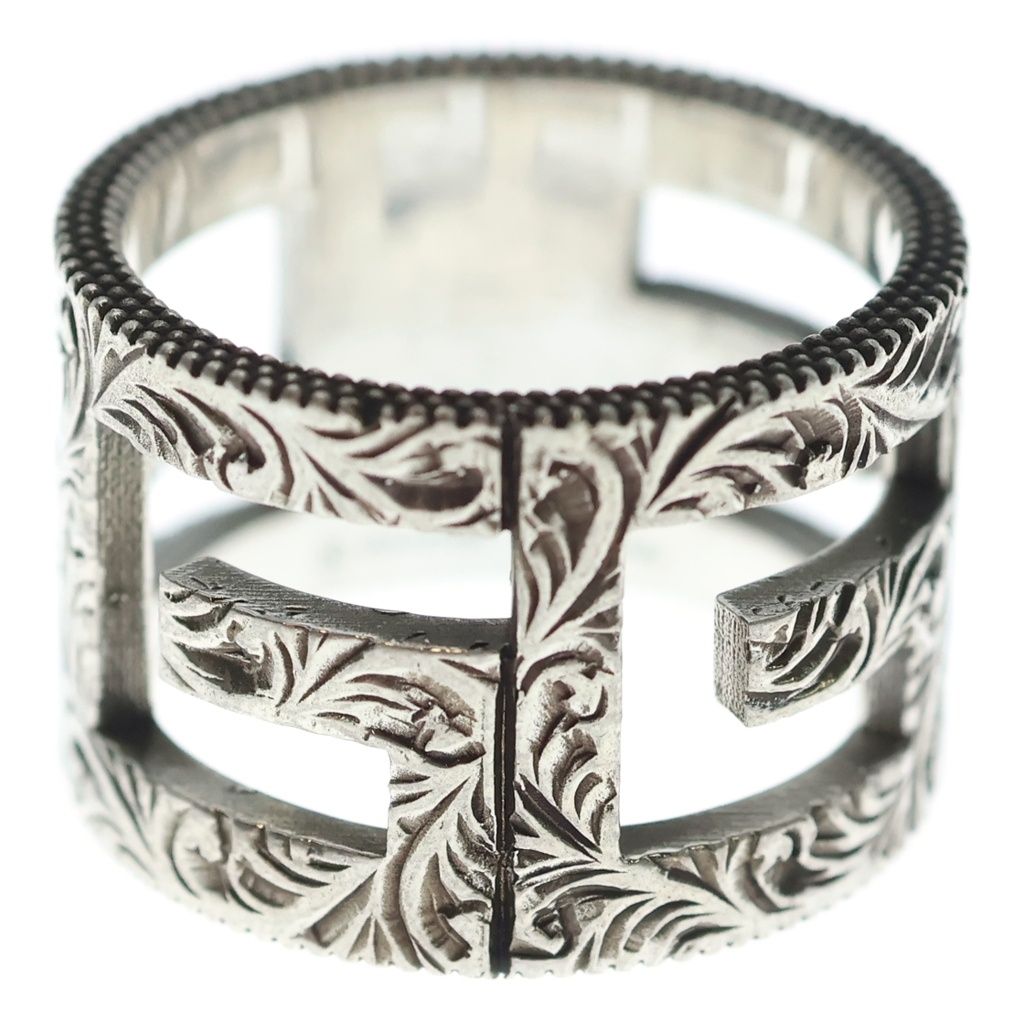 Gucci Cube Sterling Silver Ring