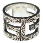 Gucci Cube Sterling Silver Ring
