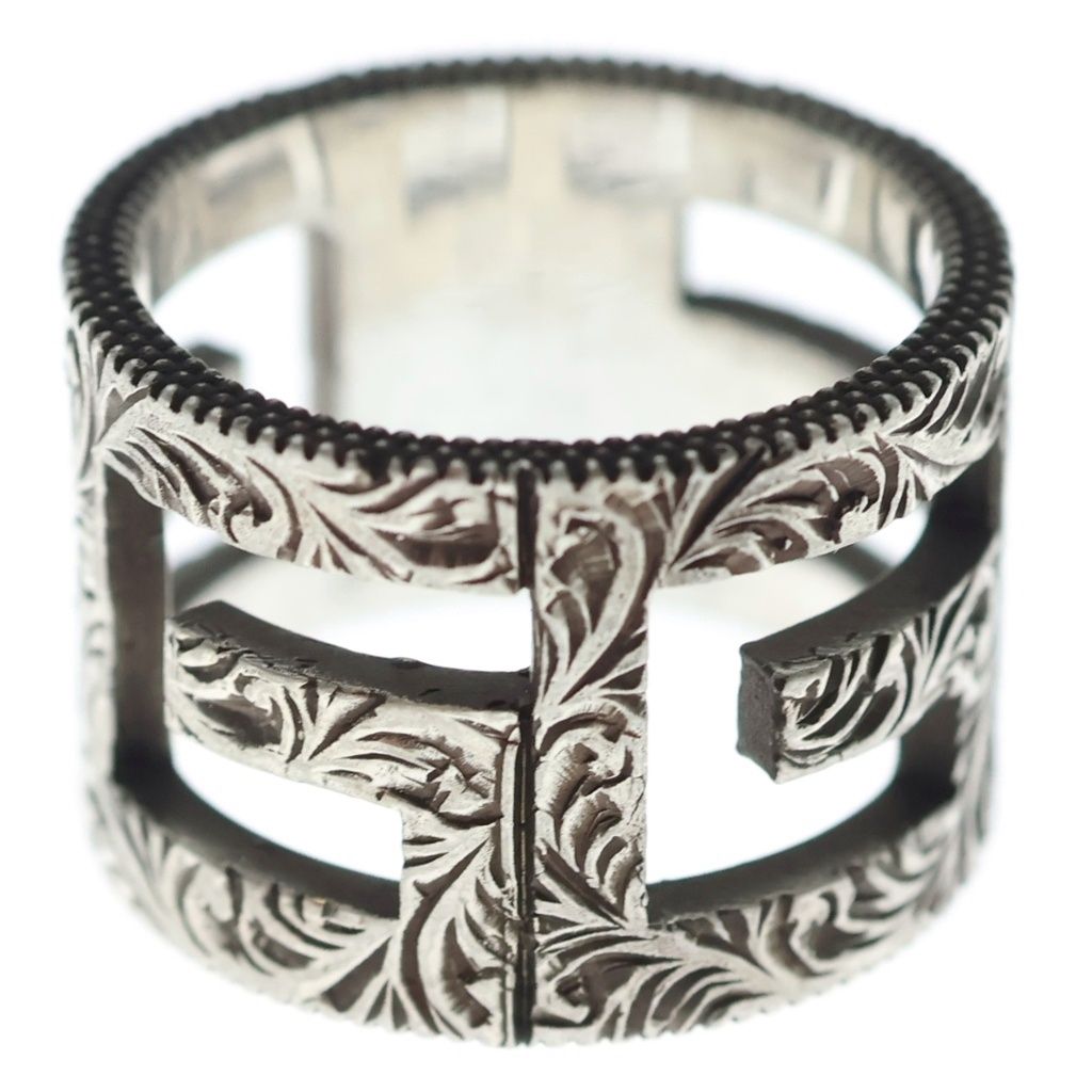 Gucci Cube Sterling Silver Ring