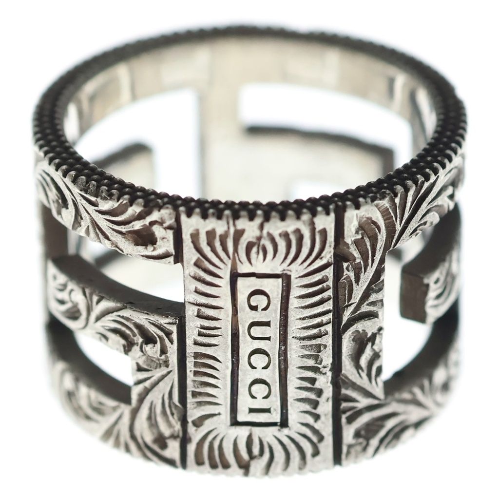 Gucci Cube Sterling Silver Ring — view 2