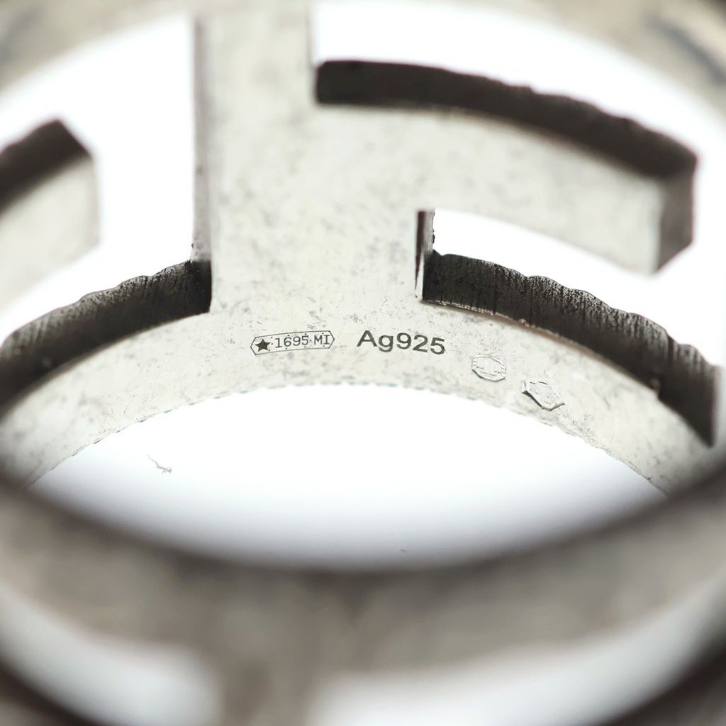 Gucci Cube Sterling Silver Ring — view 6