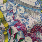 Hermes Cosmographia Universalis Carre Geant 140 Space Magazine Cashmere Silk — view 2