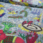 Hermes Cosmographia Universalis Carre Geant 140 Space Magazine Cashmere Silk — view 4