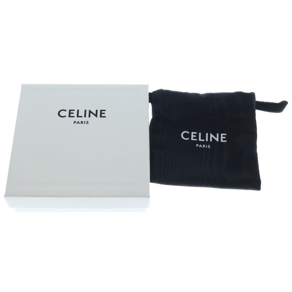 Celine Triomphe Articulate Bracelet White Gold — view 6