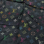 Louis Vuitton Monogram Multicolor Cotton Scarf Bandana — view 6