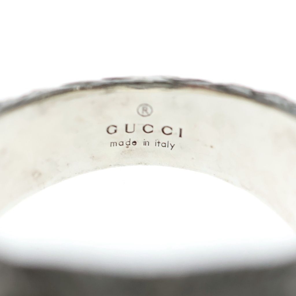 Gucci Interlocking Arabesque Ring Silver — view 5