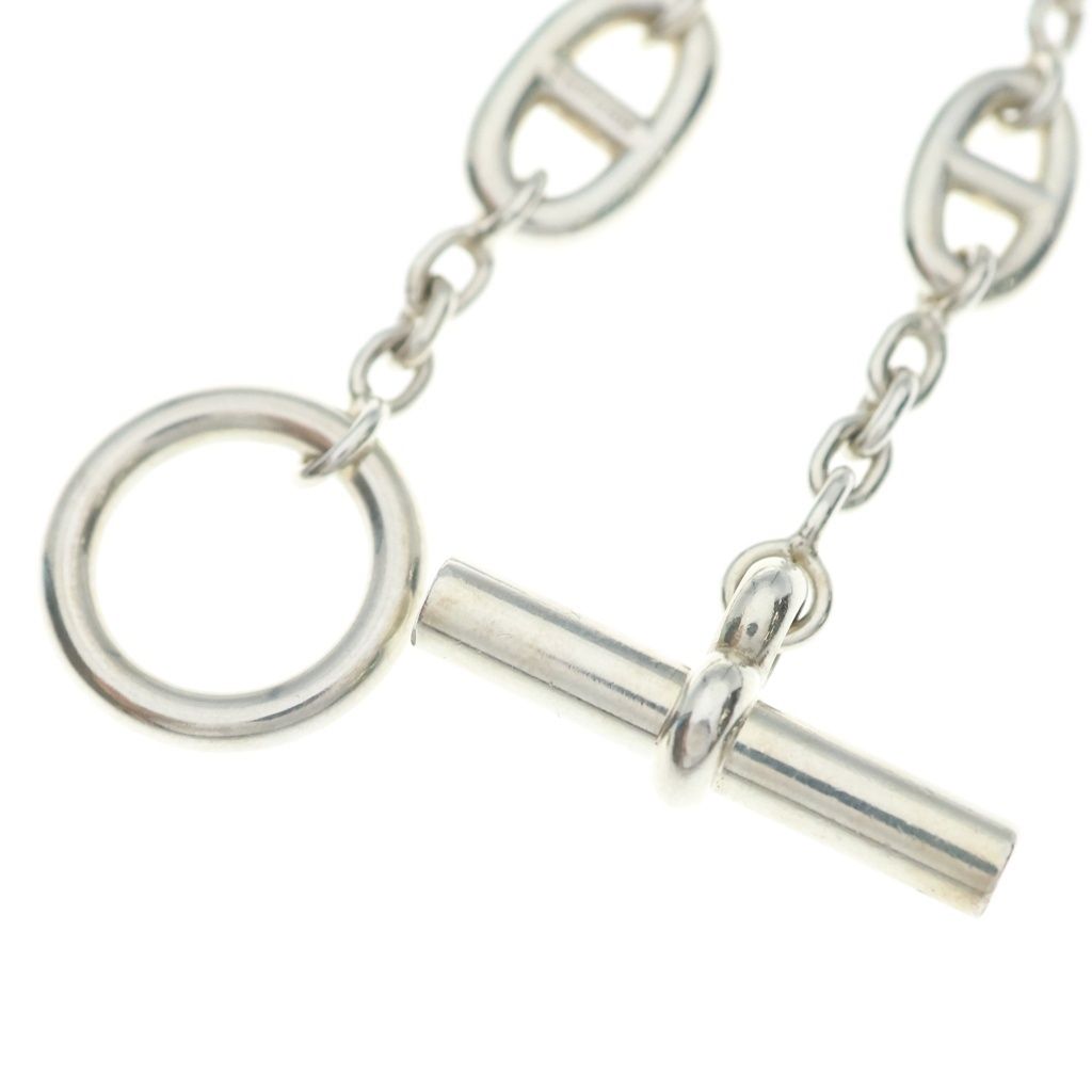 Hermes Chaine D'ancre Farandole ST Chain Bracelet Silver — view 6