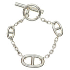 Hermes Chaine D'ancre Farandole ST Chain Bracelet Silver — view 2