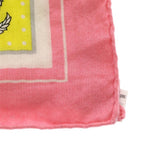 Hermes Carre Sailor Tattoo Large Silk Scarf Shawl Pink