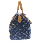 Louis Vuitton Monogram Flower Denim Speedy Bandouliere 30 2-Way Shoulder — view 3
