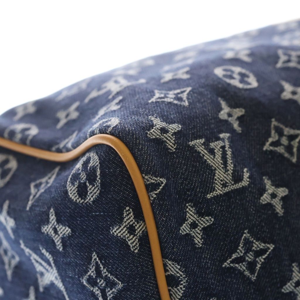 Louis Vuitton Monogram Flower Denim Speedy Bandouliere 30 2-Way Shoulder — view 5