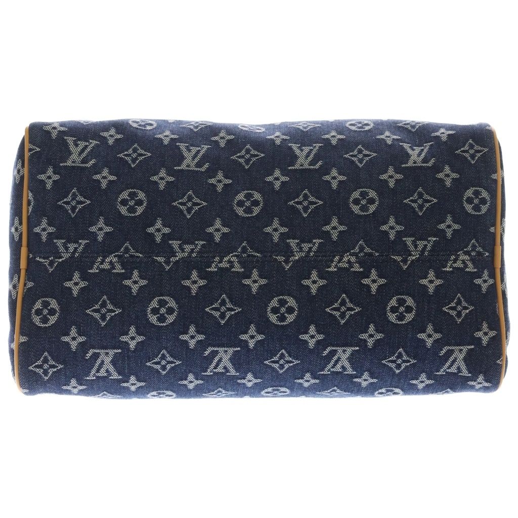 Louis Vuitton Monogram Flower Denim Speedy Bandouliere 30 2-Way Shoulder — view 4