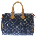 Louis Vuitton Monogram Flower Denim Speedy Bandouliere 30 2-Way Shoulder — view 2