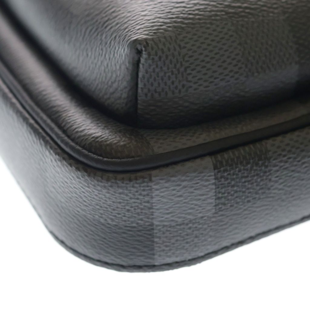 Louis Vuitton Camouflage Avenue Sling Bag PM Leather Black — view 5