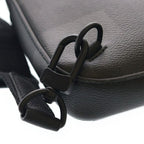 Louis Vuitton Camouflage Avenue Sling Bag PM Leather Black — view 7