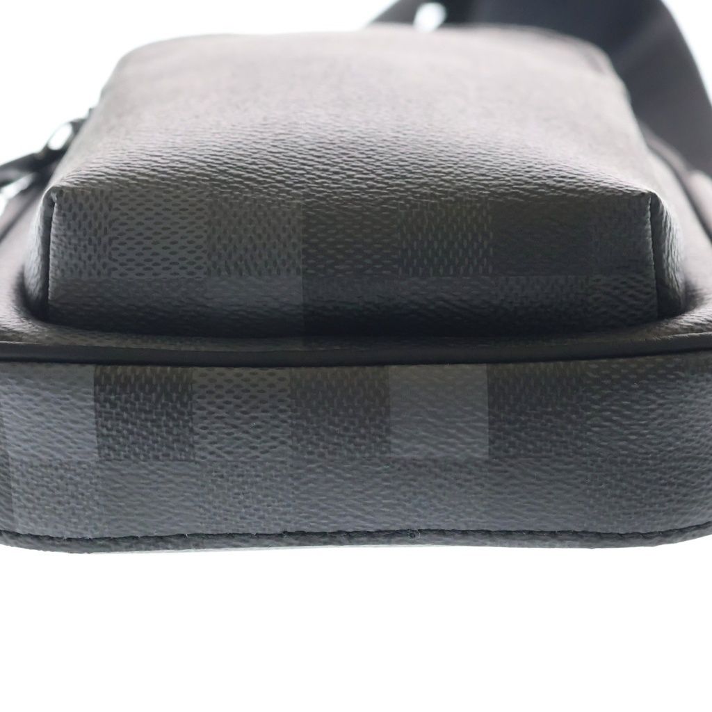 Louis Vuitton Camouflage Avenue Sling Bag PM Leather Black — view 4