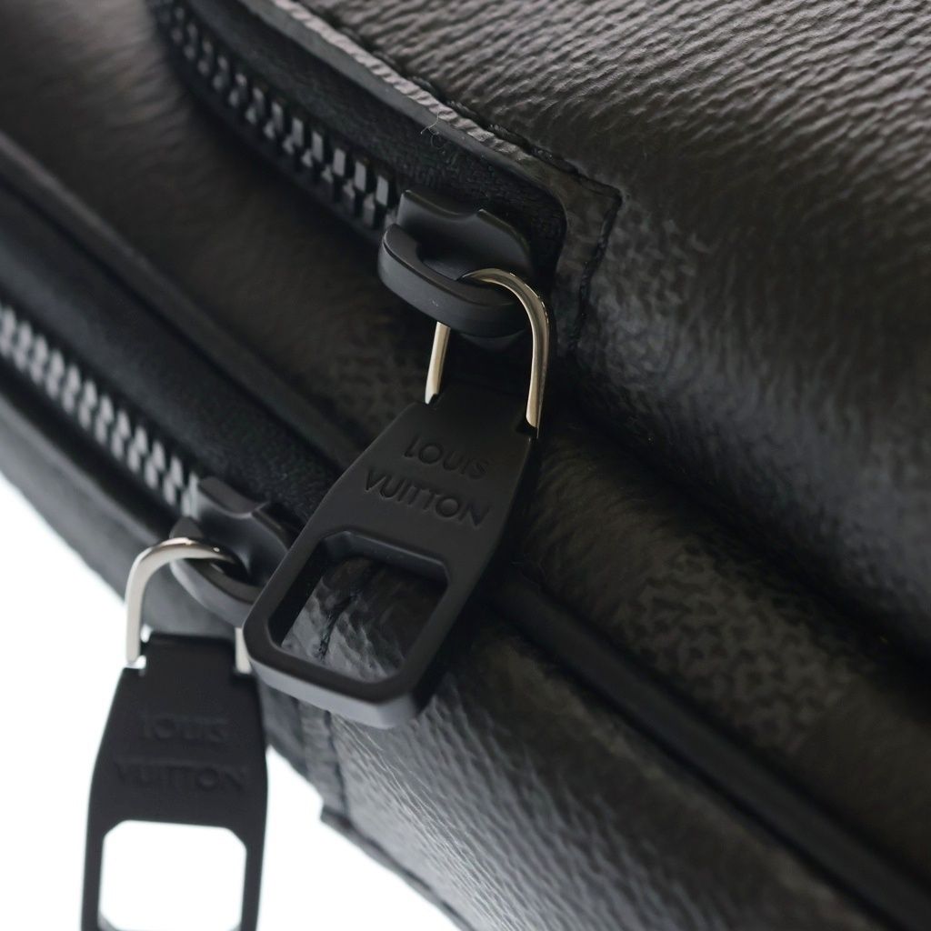 Louis Vuitton Camouflage Avenue Sling Bag PM Leather Black — view 6