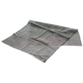Dior Logo Cashmere Fringe Shawl Scarf Gray