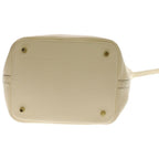 Hermes Picotin Lock MM Taurillon Clemence Gold Handbag Nata Ivory — view 4
